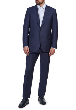 BRIONI: Синий костюм 