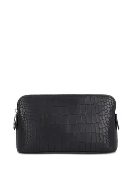 Longchamp: Чёрный клатч 