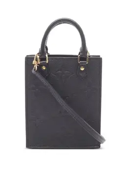 Louis Vuitton Pre-Owned: Чёрная сумка-шоппер 