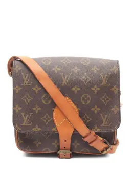 Louis Vuitton Pre-Owned: Коричневая сумка 