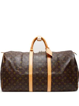 Louis Vuitton Pre-Owned: Коричневая сумка 