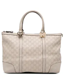 Gucci Pre-Owned: Коричневая сумка-шоппер 