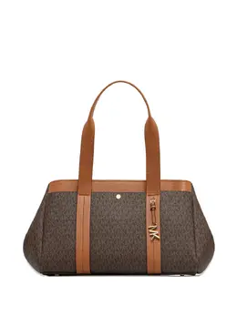 Michael Michael Kors: Коричневая сумка-шоппер 