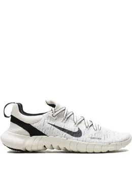 Nike: Белые кроссовки 
