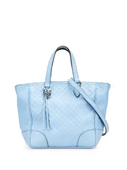 Gucci Pre-Owned: Голубая сумка 