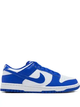 Nike: Голубые кроссовки  Dunk Low