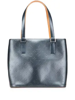 Louis Vuitton Pre-Owned: Голубая сумка-шоппер 