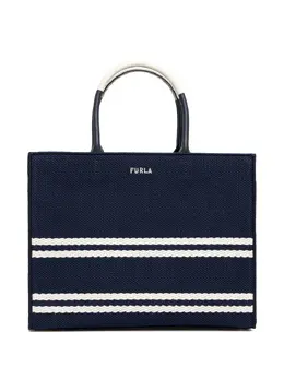 Furla: Сумка-шоппер в полоску 