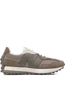 New Balance: Коричневые кроссовки  327