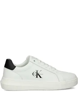 Calvin Klein Jeans: Белые кроссовки 