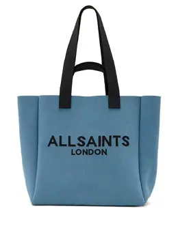 AllSaints: Голубая сумка-шоппер 