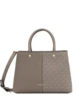 Michael Michael Kors: Коричневая сумка-шоппер 