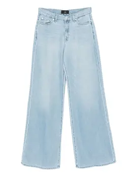 7 For All Mankind: Прямые джинсы 