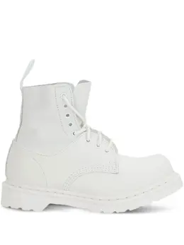 Dr. Martens: Белые ботинки 