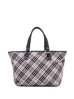 Burberry Pre-Owned: Серая сумка-шоппер 