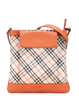 Burberry Pre-Owned: Коричневая сумка через плечо 