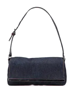 Fendi Pre-Owned: Голубая сумка 