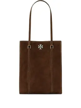 Tory Burch: Тёмная сумка-шоппер  Kira