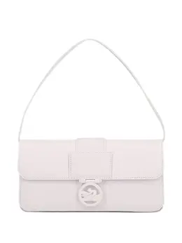 Longchamp: Белая сумка 