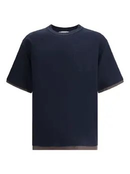 sacai: Футболка с карманами 