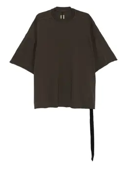 Rick Owens DRKSHDW: Коричневая футболка 
