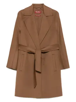 Max Mara: Однобортное пальто 