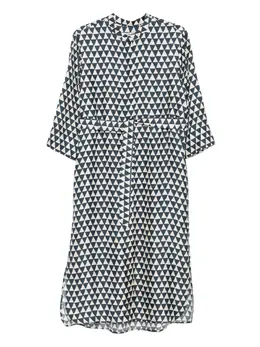 Max Mara: Платье с принтом 