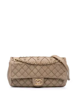 CHANEL Pre-Owned: Коричневая сумка 