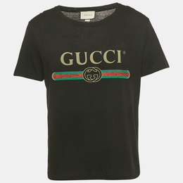 Gucci: Чёрная футболка  Web
