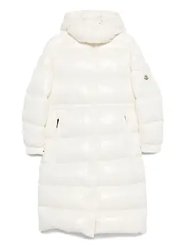 Moncler: Пальто с капюшоном 