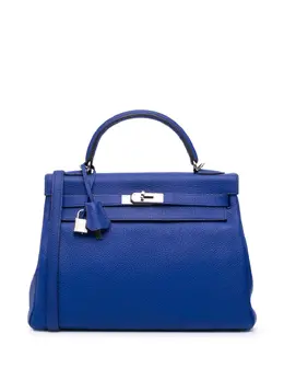 Hermès Pre-Owned: Серебристая сумка 