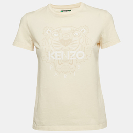 Kenzo: Футболка  Flock с тигровым принтом