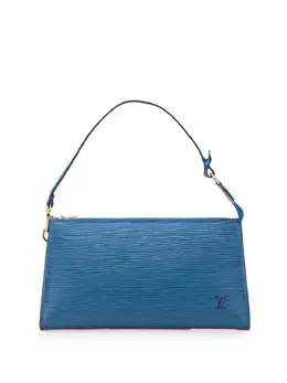 Louis Vuitton Pre-Owned: Голубая сумка 