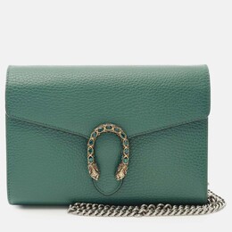 Gucci: Зелёный кошелёк  Dionysus