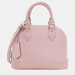 Louis Vuitton: Розовая сумка  Alma BB