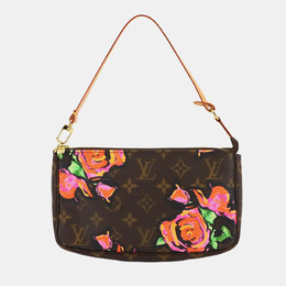 Louis Vuitton: Коричневая сумка  Pochette Accessoires