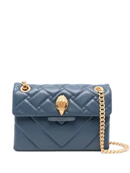 Kurt Geiger London: Голубая сумка через плечо 