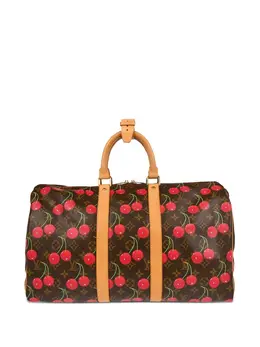 Louis Vuitton Pre-Owned: Коричневая дорожная сумка 