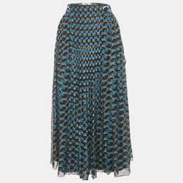 Fendi: Голубая юбка  Blue