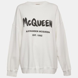 Alexander McQueen: Белый свитшот 