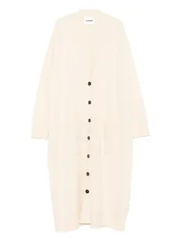 Jil Sander: Пальто на пуговицах 