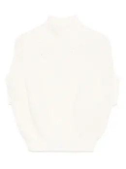 Sportmax: Трикотажный топ 