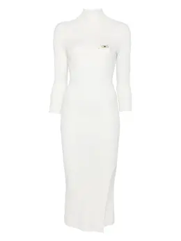 Elisabetta Franchi: Платье с разрезом 