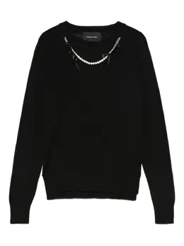 Simone Rocha: Чёрный свитер 