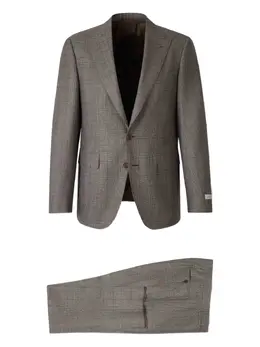 Canali: Коричневый костюм 