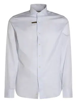 Canali: Рубашка в полоску 