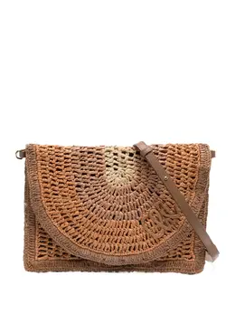 Chloé: Бежевая сумка через плечо 