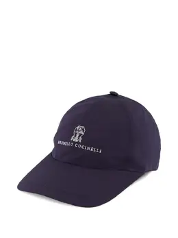 Brunello Cucinelli: Кепка с принтом 