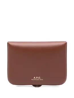 A.P.C.: Коричневый кошелёк 