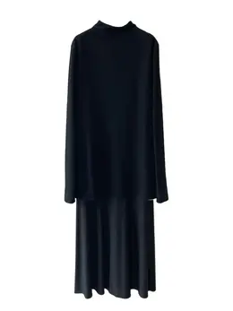 Jil Sander: Расклешённое платье 